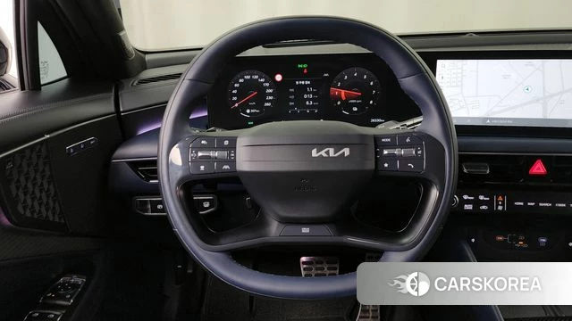 Kia The New K8 Hybrid 2024 Серый из Кореи, фото 4