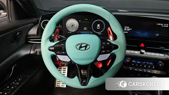 Hyundai Avante (CN7) 2022 Небесно-голубой из Кореи, фото 4