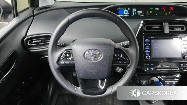 Toyota Prius 4th Generation 2021 Белый из Кореи, фото 4