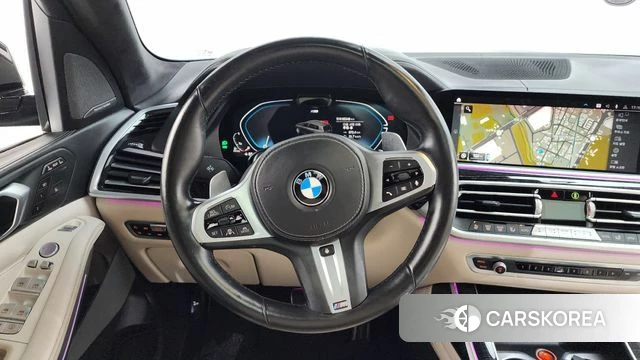 BMW X7 (G07) 2020 Черный из Кореи, фото 4