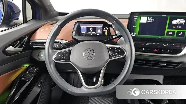 Volkswagen ID.4 2022 Синий из Кореи, фото 4