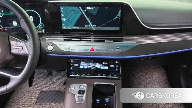 Hyundai The New Grandeur IG Hybrid 2020 Черный из Кореи, фото 4