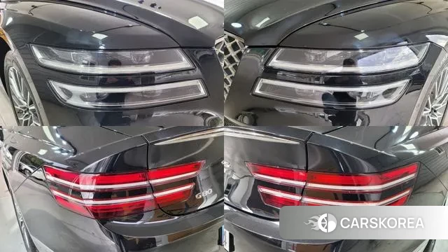 Genesis G80 (RG3) 2022 Черный из Кореи, фото 4