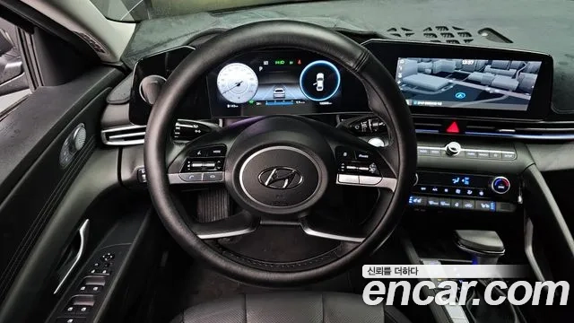 Hyundai Avante Hybrid (CN7) 2022 Серый из Кореи, фото 4