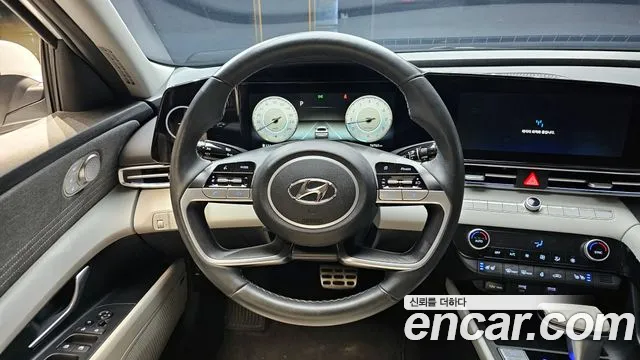 Hyundai Avante (CN7) 2021 Белый из Кореи, фото 4