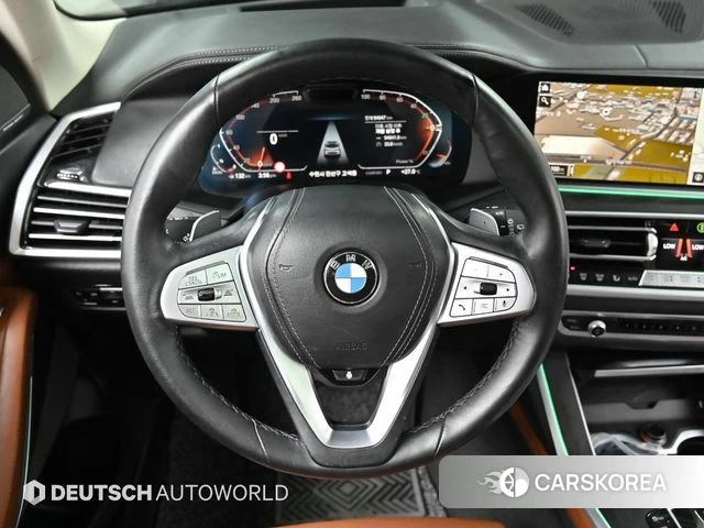 BMW X7 (G07) 2021 Черный из Кореи, фото 3