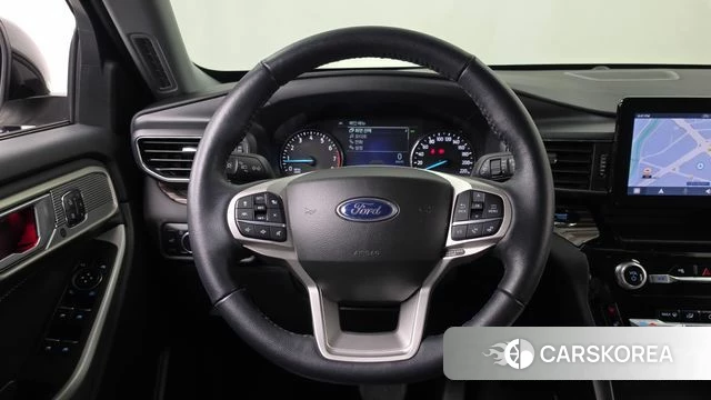 Ford Explorer 6th Generation 2023 Белый из Кореи, фото 4
