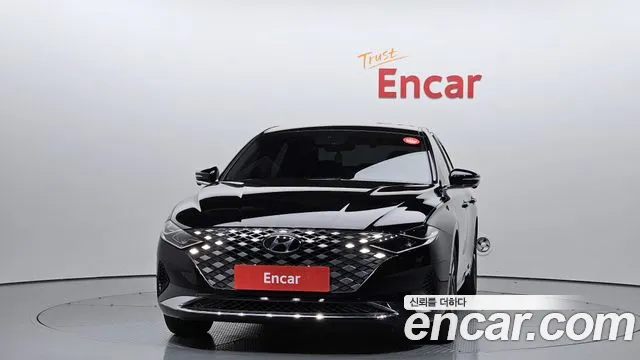 Hyundai The New Grandeur IG Hybrid 2019 Черный из Кореи, фото 4