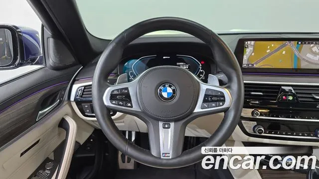 BMW 5 Series (G30) 2020 Синий из Кореи, фото 4