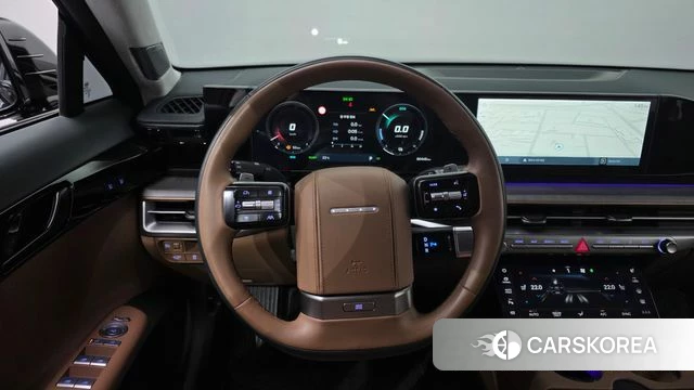 Hyundai Grandeur Hybrid (GN7) 2023 Черный из Кореи, фото 4