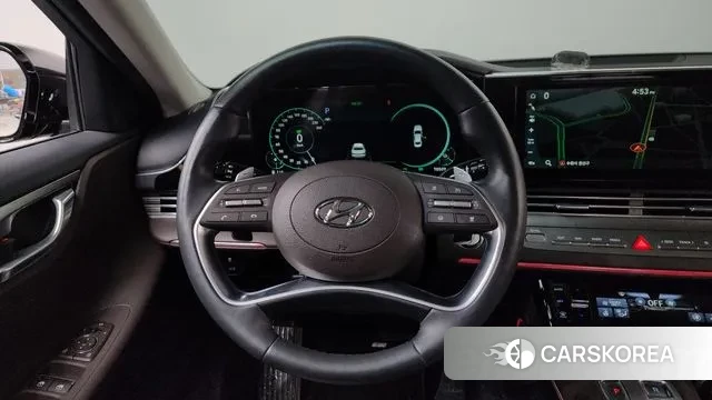 Hyundai The New Grandeur IG Hybrid 2021 Серый из Кореи, фото 4