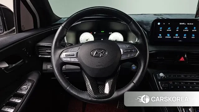 Hyundai The New Santa Fe 2021 Белый из Кореи, фото 4