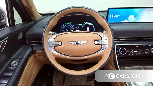 Genesis GV80 2021 Темно-зеленый из Кореи, фото 4