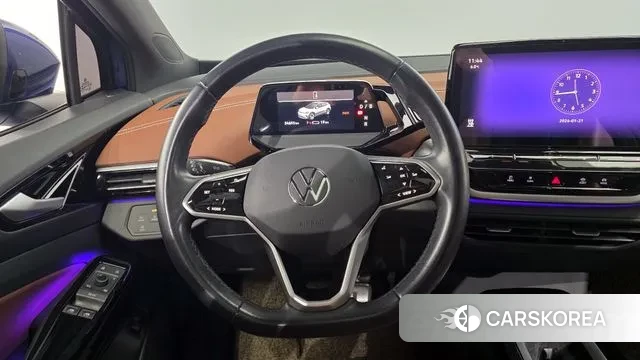 Volkswagen ID.4 2022 Синий из Кореи, фото 4