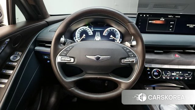 Genesis G80 (RG3) 2021 Синий из Кореи, фото 4