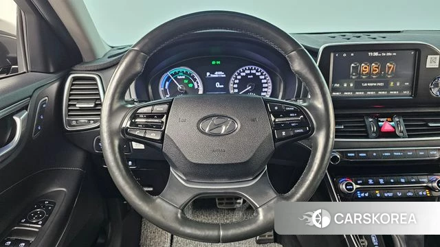 Hyundai Grandeur IG Hybrid 2018 Серый из Кореи, фото 4