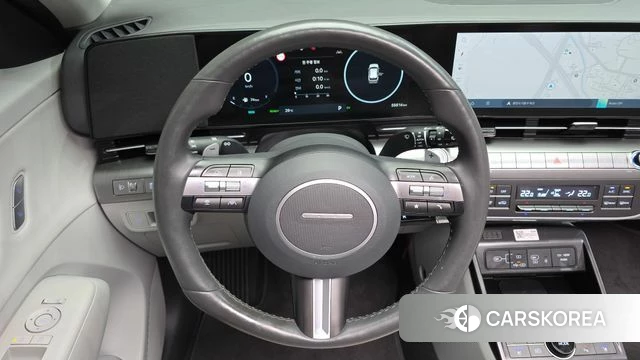 Hyundai Kona Hybrid (SX2) 2023 Серебристо-серый из Кореи, фото 4