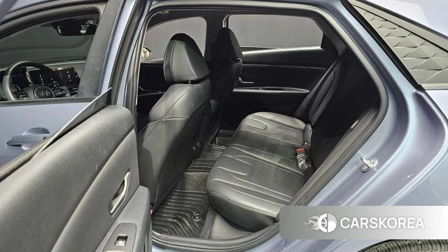 Hyundai The New Avante (CN7) 2024 Небесно-голубой из Кореи, фото 4