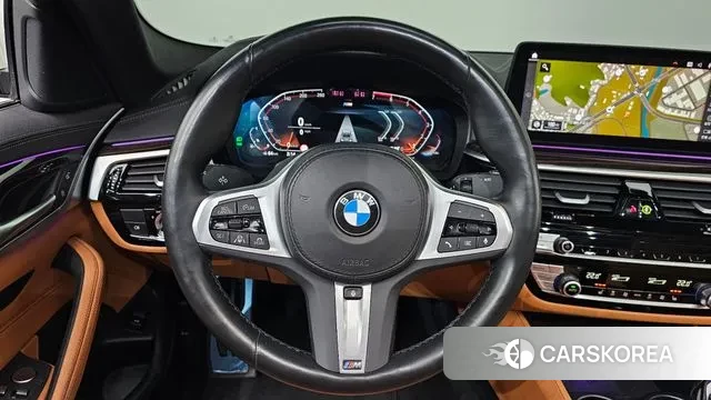 BMW 5 Series (G30) 2022 Черный из Кореи, фото 4