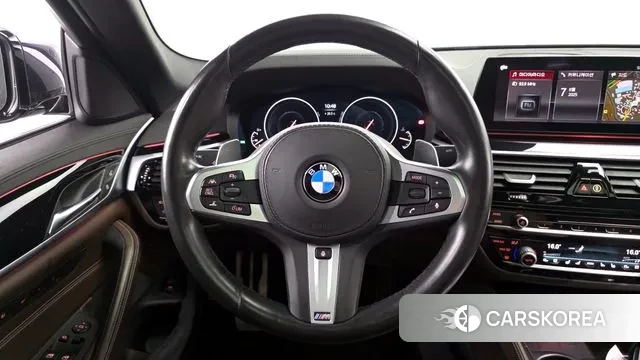 BMW 5 Series (G30) 2019 Черный из Кореи, фото 4