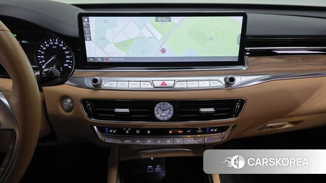 Kia The New K9 2nd generation 2022 Темно-зеленый из Кореи, фото 4