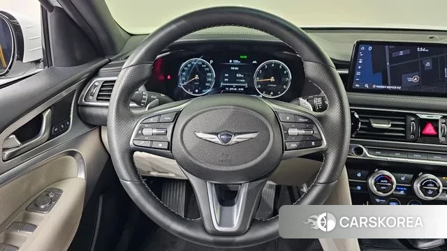 Genesis The New G70 2021 Белый из Кореи, фото 4