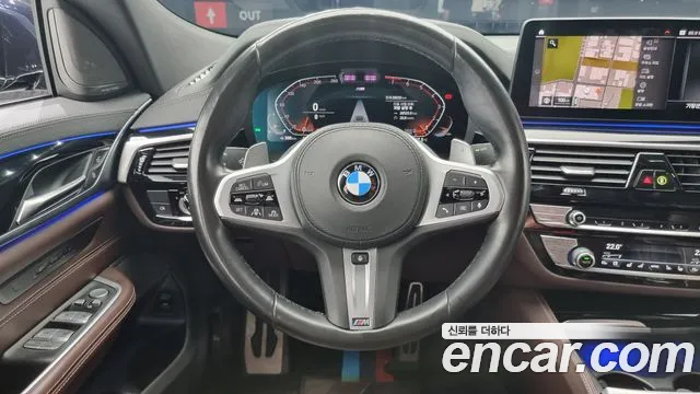 BMW 6 Series GT (G32) 2021 Черный из Кореи, фото 4