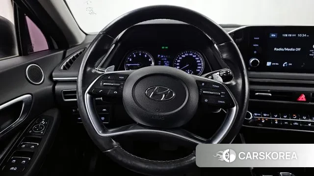 Hyundai Sonata (DN8) 2021 Белый из Кореи, фото 4