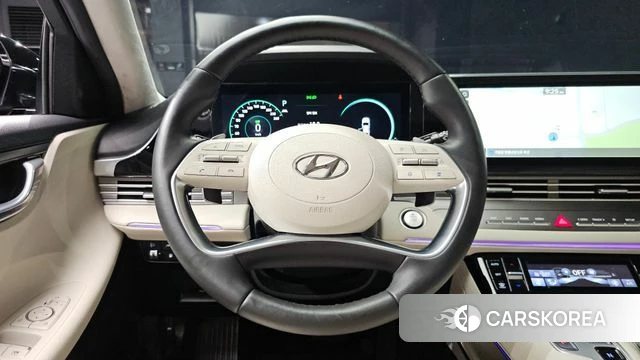Hyundai The New Grandeur IG Hybrid 2022 Черный из Кореи, фото 4