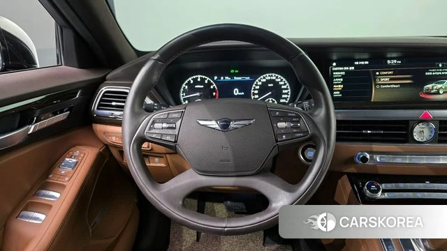 Genesis G90 2021 Черный из Кореи, фото 4