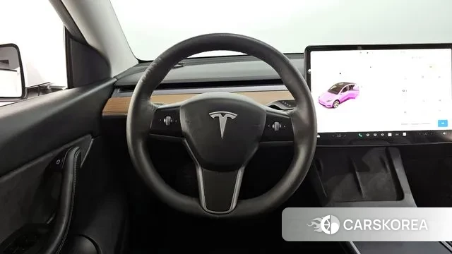 Tesla Model Y 2021 Белый из Кореи, фото 4