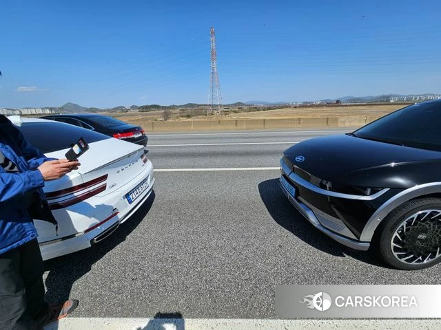 Hyundai Ionic 5 2021 Черный из Кореи, фото 4