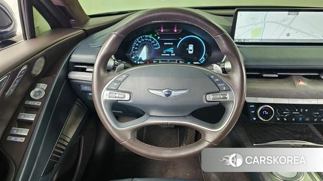 Genesis G80 (RG3) 2021 Синий из Кореи, фото 4