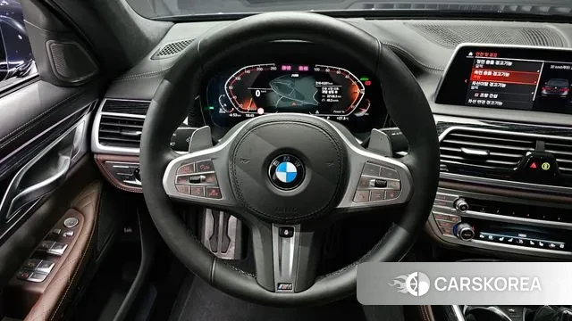 BMW 7 Series (G11) 2021 Синий из Кореи, фото 4