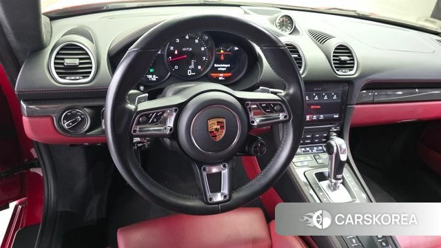 Porsche 718 Cayman 2019 Красный из Кореи, фото 4