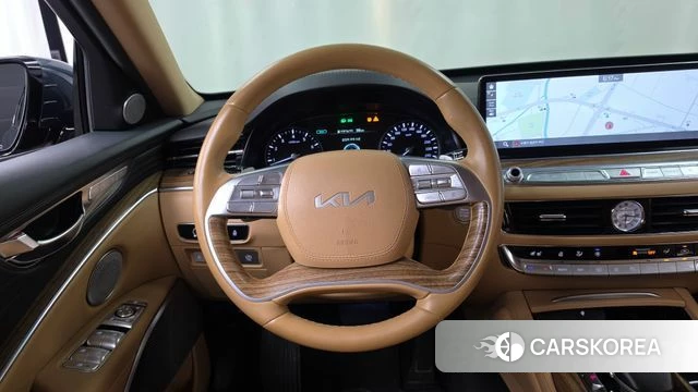 Kia The New K9 2nd generation 2022 Темно-зеленый из Кореи, фото 4
