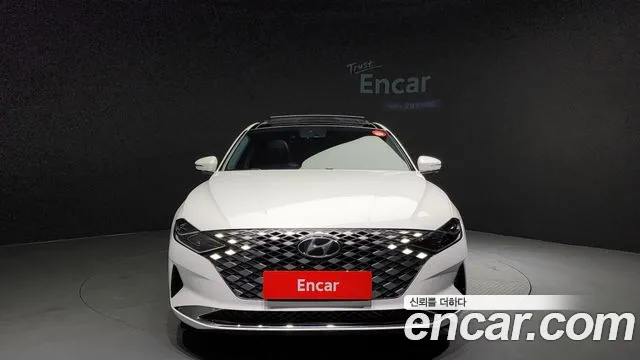 Hyundai The New Grandeur IG Hybrid 2019 Белый из Кореи, фото 4