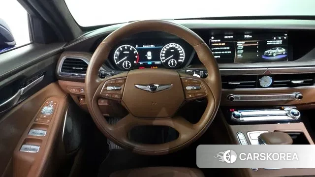 Genesis G90 2021 Синий из Кореи, фото 4