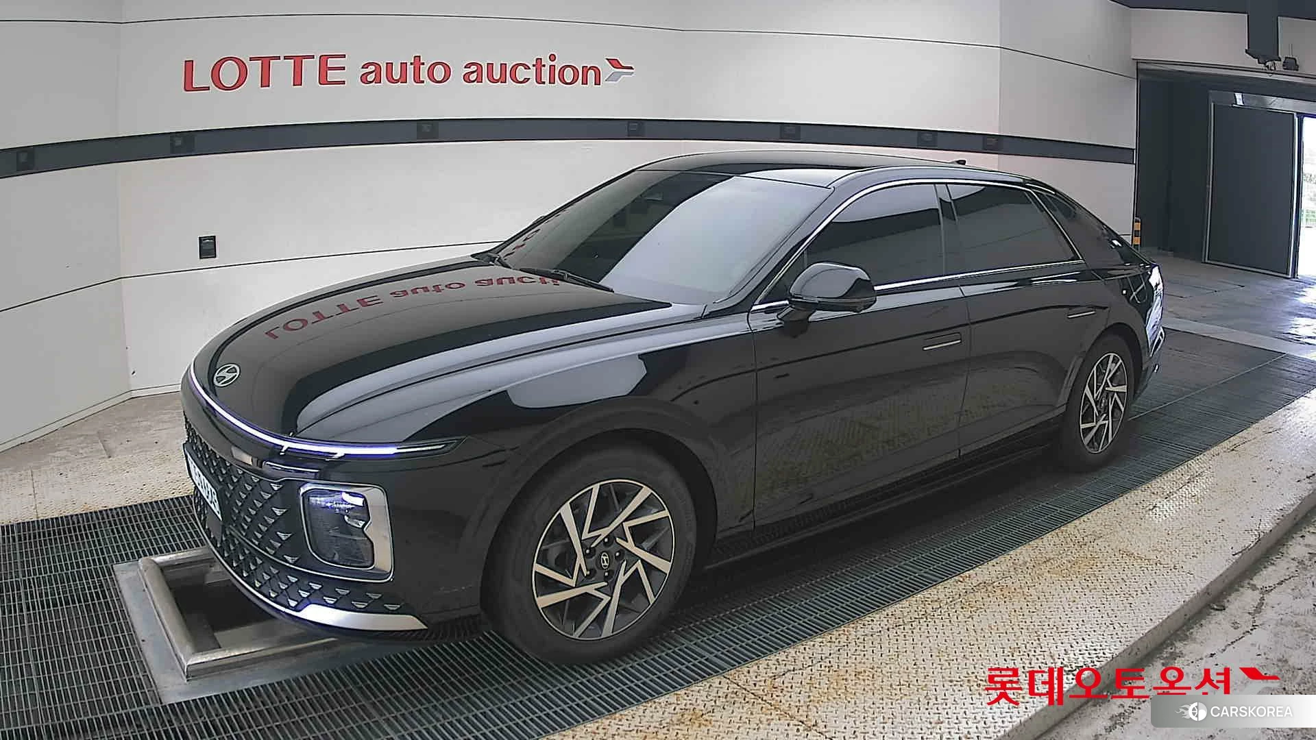 Hyundai Grandeur Hybrid 2023 Abyss Black Pearl из Кореи, фото 4