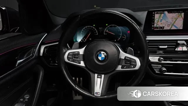 BMW 5 Series (G30) 2019 Черный из Кореи, фото 4