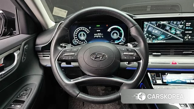Hyundai The New Grandeur IG Hybrid 2021 Черный из Кореи, фото 4