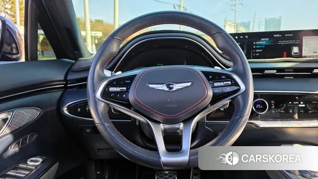 Genesis GV70 2021 Синий из Кореи, фото 4