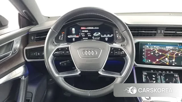 Audi A7 (4K) 2022 Серый из Кореи, фото 4