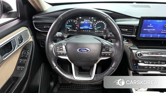 Ford Explorer 6th Generation 2019 Белый из Кореи, фото 4
