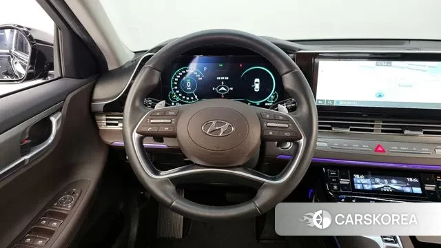 Hyundai The New Grandeur IG Hybrid 2022 Черный из Кореи, фото 4