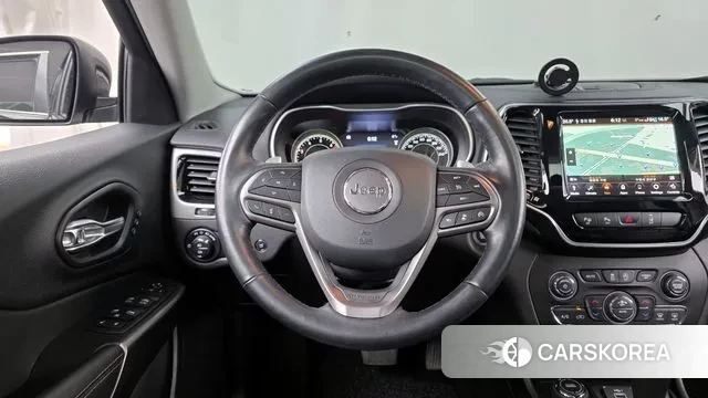 Jeep Cherokee (KL) 2021 Черный из Кореи, фото 4