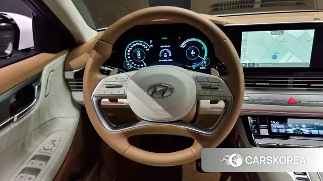 Hyundai The New Grandeur IG Hybrid 2022 Белый из Кореи, фото 4