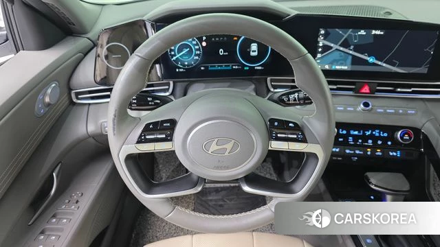 Hyundai The New Avante (CN7) 2023 Белый из Кореи, фото 4
