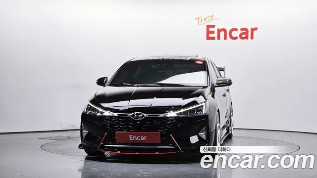 Hyundai The New Avante AD 2019 Черный из Кореи, фото 4