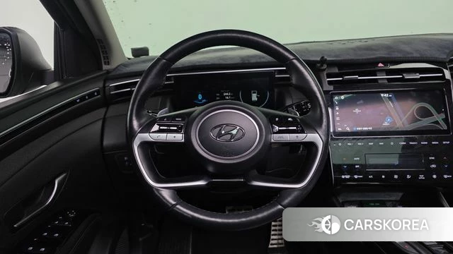 Hyundai Tucson Hybrid (NX4) 2021 Серый из Кореи, фото 4